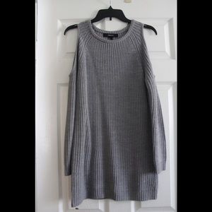 Knit sweater dress